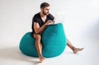 Кресло-Груша Цвет мята размер 85*105