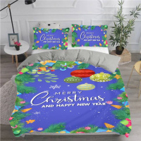 Постельное белье из плюш-велюра Merry Christmas №2 2972 13513 215×150 см