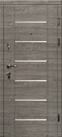 Металлические двери МДФ с молдингом(алюминиевые вставки)