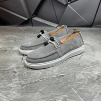 Лоферы мужские замшевые URBAN GREY! Лоферы мужские серые замшевые! Натуральна ЗАМША!