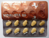 Сиалис 20 Дженерик Vidalista 20 mg Tadalafil 10 таб