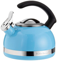 KitchenAid KTEN20CBEU 2.0-Quart Kettle with C Handle and Trim Band - Cameo Blue