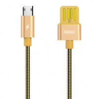 Кабель microUSB 1 м Serpent Remax RC-080m-Gold