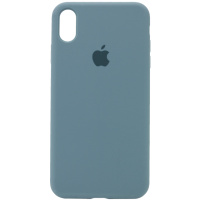 Чохол Silicone Case Full Protective (AA) Для Apple iPhone XS Max ( Зелений / Pine green) - купити в SmartEra.ua