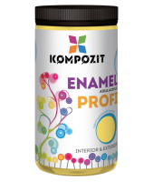 Эмаль акриловая PROFI, 0,7 л, Жёлтый (глянцевый)