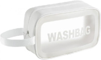 Прозрачная сумка-косметичка Washbag White 20см