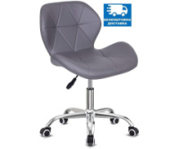 Крісло Стар Нью на колесах сіре