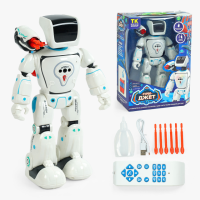 Робот на радіокеруванні ОЗВУЧУВАННЯ УКРАЇНСЬКОЮ, підсвіч, сенсорне керування, пісні, казки, вікторина,