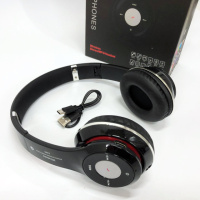 Беспроводные наушники S460 Bluetooth black с MP3 плеером черный 18-20000 Гц, Беспроводные блюз наушники