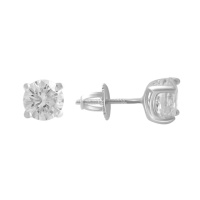 Серебряные серьги CatalogSilver с фианитами (2138891)