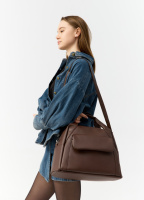 Жіноча спортивна сумка високої якості українського виробництва -   -   шоколадна