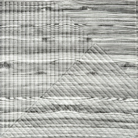 Самоклеюча декоративна 3D панель 500х500х5мм Бамбук Дерево Зебра SW-00002884