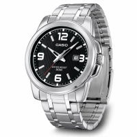 Чоловічий годинник Casio MTP-1314D-1A Classic з мінеральним склом та сталевим браслетом