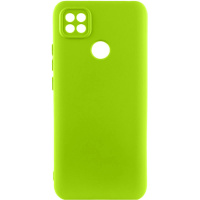 Чехол Silicone Cover Lakshmi Full Camera (A) для Xiaomi Redmi 9C, Салатовый / Neon Green - купити в SmartEra.ua