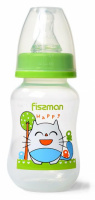 Бутылочка детская для кормления Fissman Babies «Счастливый котик» 125мл