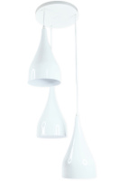 Люстра Подвесная в стиле лофт SVLIGHT трехламповая 270/3 белый