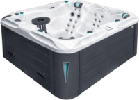 СПА-басейн Passion Spas Pleasure (215х200х91 см), Сріблясто-білий