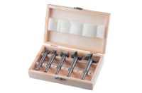 Набор фрез Форстнера Intertool 15 x 20 x 25 x 30 x 35 (5шт) (HT-0074)