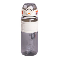 Бутылка для воды с трубочкой и ремешком 750 мл спортивная бутылка  23.5 см Белая HP-14-34W