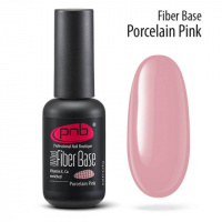 База з нейлоновыми волокнами Fiber Base PNB, Porcelain Pink 17 мл