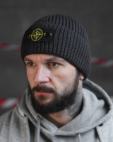 Шапка stone island denim ВТ4726