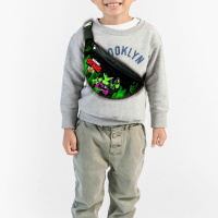 Сумка-бананка дитяча Бравл Старс 32х15см, бананка для хлопчика через плече (01030)