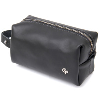 Шкіряна косметичка для чоловіків 711507 Чорний