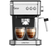 Кофеварка рожковая Liberton LСM-2204 950 Вт серебристая