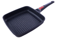 Сковорода-гриль антипригарная Maestro 260 x 260 мм Granite (MR-4826)