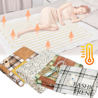 Электропростынь полуторная 150х80см «Трио-СамеТо», электро простыня с подогревом (02101 в ассортименте)