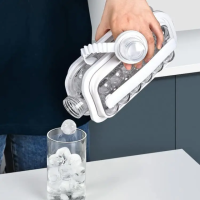 Лоток силиконовый складная коробка для льда форма шарики для дома