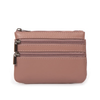 PODIUM Косметичка кожа A-00141 pink