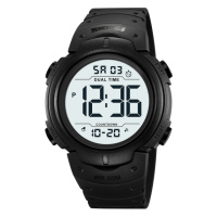 Чоловічий спортивний годинник Skmei 2304BKWT Black-White з електронним циферблатом та водозахистом 5 ATM