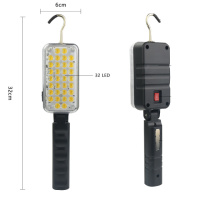 Переноска діодна X-Balong ZJ-107, 2 режима, microUsb, акб, SMD, гачок, магніт