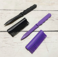 Тренировочный нож-расческа 21см / В-061