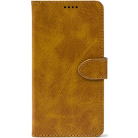 Чохол-книжка Crazy Horse Clasic для Xiaomi Redmi Note 13 4G Camel (Front) (Код товару:35250)