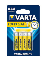 Батарейки Varta - Superlife ААА R03, 1.5V, 4/48/240 шт.