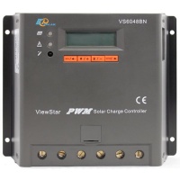 Контроллер, ШИМ 60А 12/24/36/48В с дисплеем, (VS6048BN)