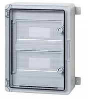 TENCE Пластиковий щит  на 18 модулів IP65 вологозахищений 250х350х150 прозора дверцята