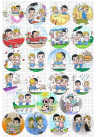 Вафельные картинки на тему: День Святого Валентина; Свадьба