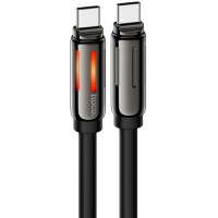 Дата кабель Hoco U136 Prize Type-C to Type-C 60W (1.2m)