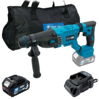 Акумуляторний перфоратор PROFI-TEC PBH201BL POWERLine : з АКБ 1 шт-20 V х 4.0 Аh + ЗП, 3.0 Дж