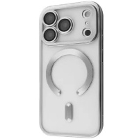 DM Чохол Metal Matte Case with Magnetic Ring для iPhone 17 Pro Max White Titanium