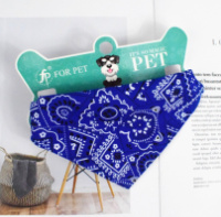 Ошейник-бандана для собак и кошек 11041 S синий