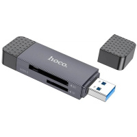 Кардрідер Hoco HB45 Spirit 2-in-1 USB/Type-C 3.0 Black