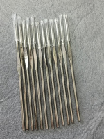 Крючки для вязания набор с колпачками 0,12мм.