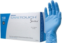 Перчатки нитриловые SafeTouch Advanced Slim Blue M