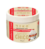 Цикорий латте Чико Сливки с клубникой 150 грамм Индия