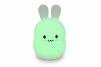 Детский ночник-игрушка Click «Hічні звірятка» Зайчик 14 см