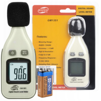 Измеритель уровня шума (шумомер) 30-130 дБ BENETECH GM1351